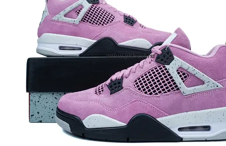 Jordan TO 4 READY PK RETAIL SHIP “Orchid” Air MATERIALS Jordan GOD 0504